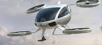 Air Taxi: 96 km range on one charge, with a speed of 200 km/h.